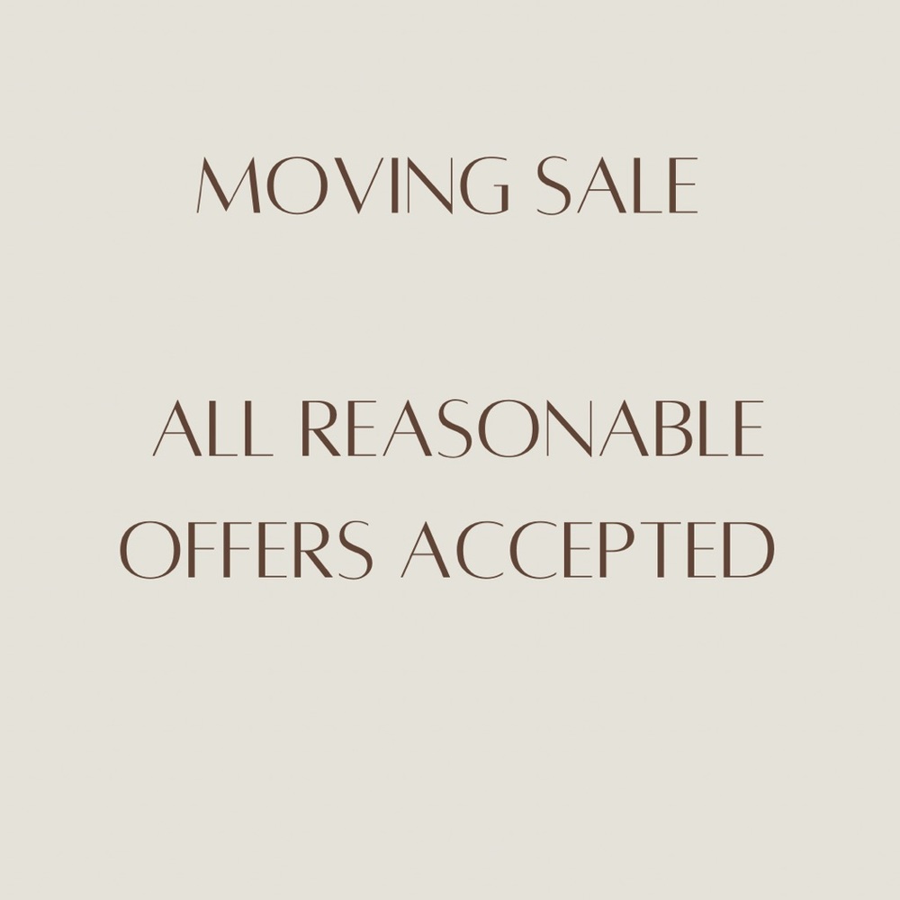 Everything must go